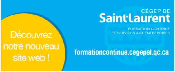 Formations du Cégep de Saint-Laurent sur le RDM